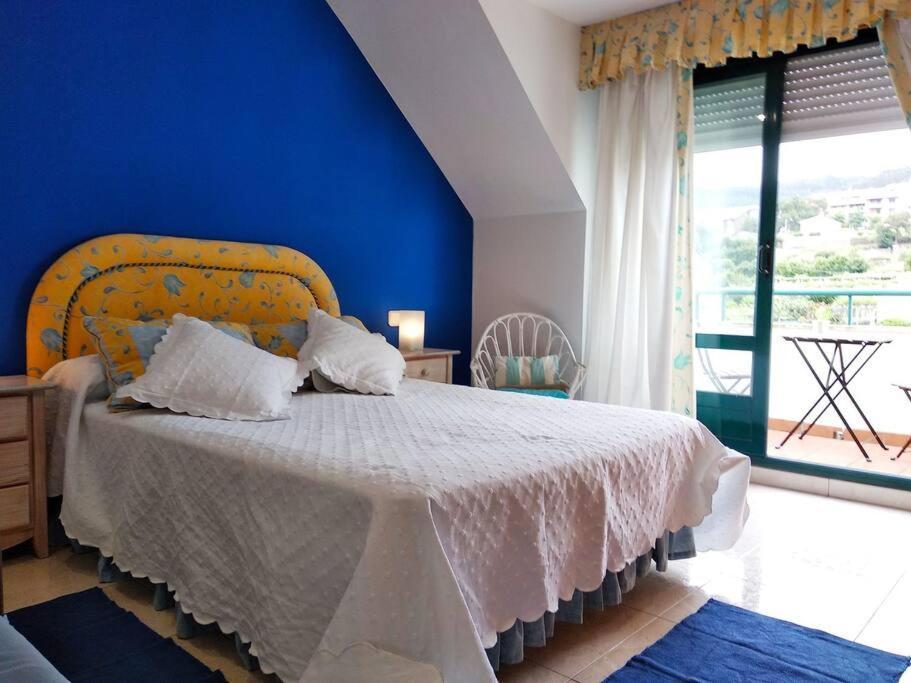 Precioso Atico Con Vistas A Pie De Playa Lejlighed Sanxenxo Eksteriør billede