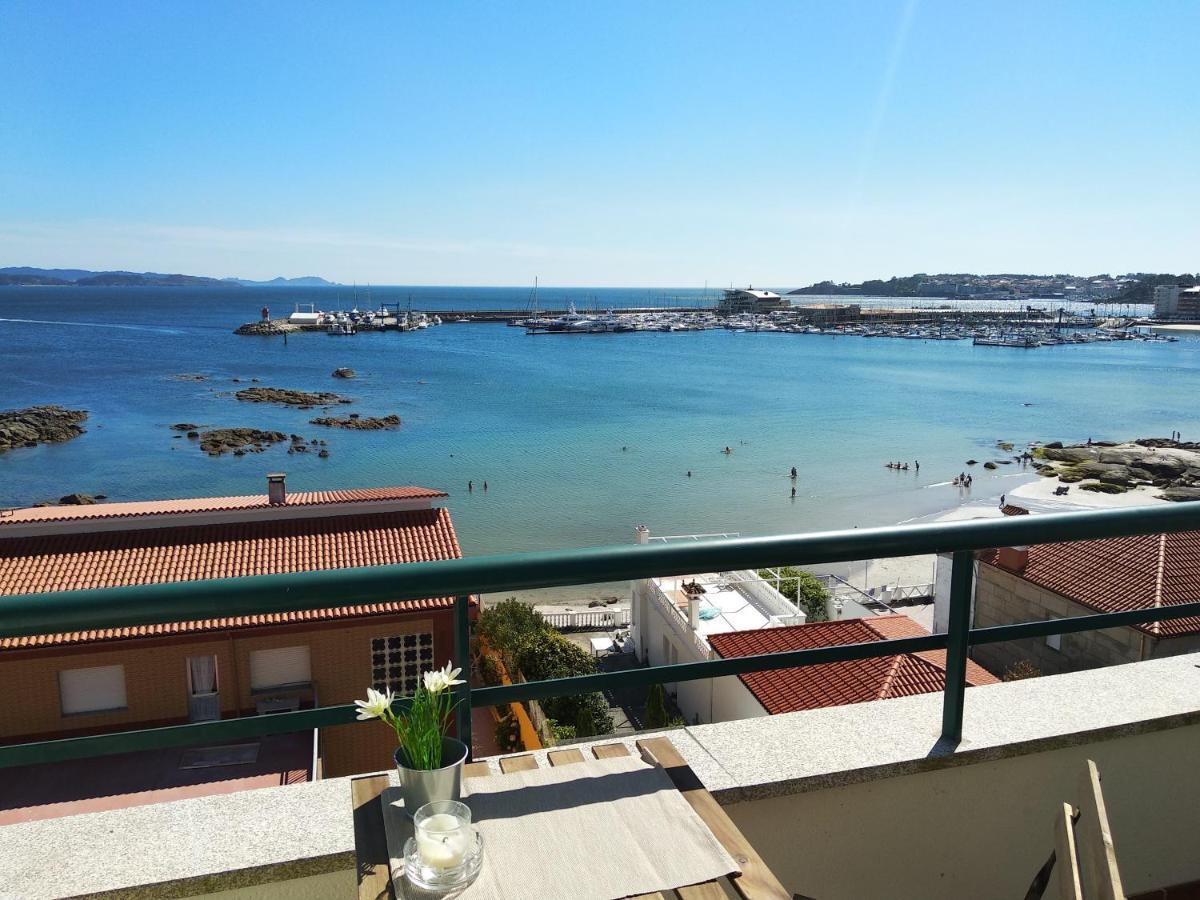 Precioso Atico Con Vistas A Pie De Playa Lejlighed Sanxenxo Eksteriør billede