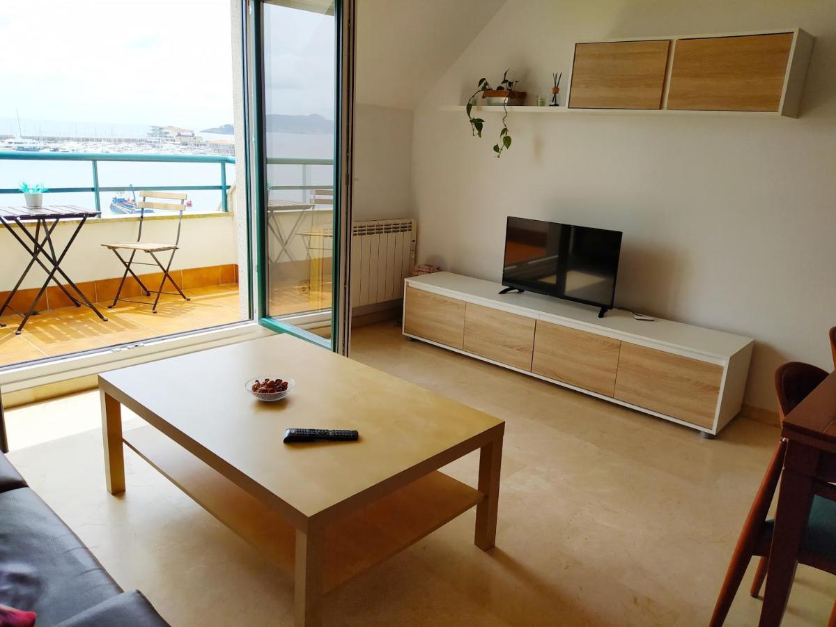Precioso Atico Con Vistas A Pie De Playa Lejlighed Sanxenxo Eksteriør billede