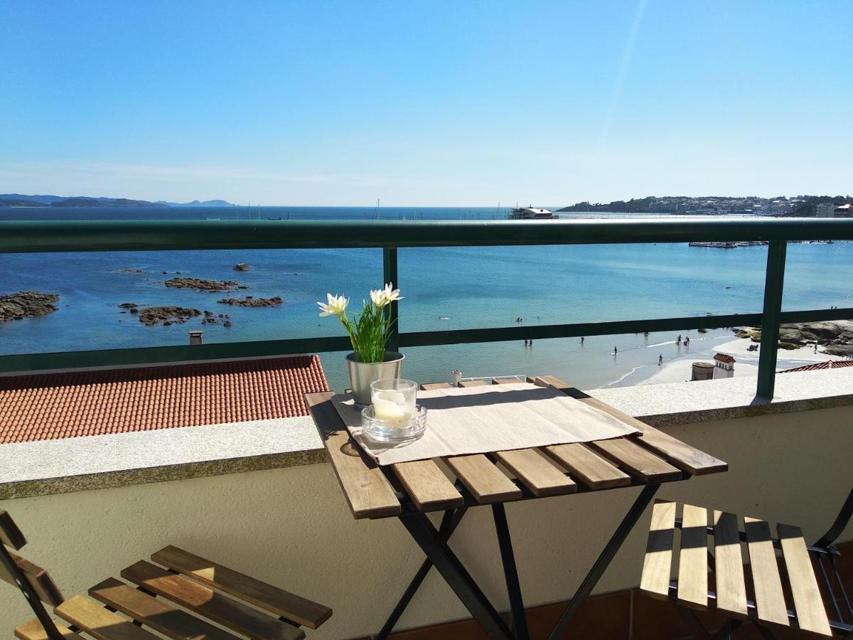 Precioso Atico Con Vistas A Pie De Playa Lejlighed Sanxenxo Eksteriør billede